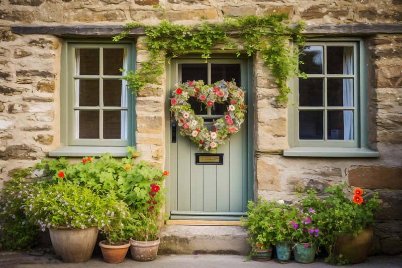 Cottage-Inspired Front Door Ideas to Create a Warm and Inviting Entrance