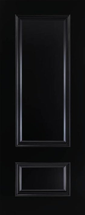 Deanta Sandringham Black Pre-Finished FD30 Fire Door with FREE Handle