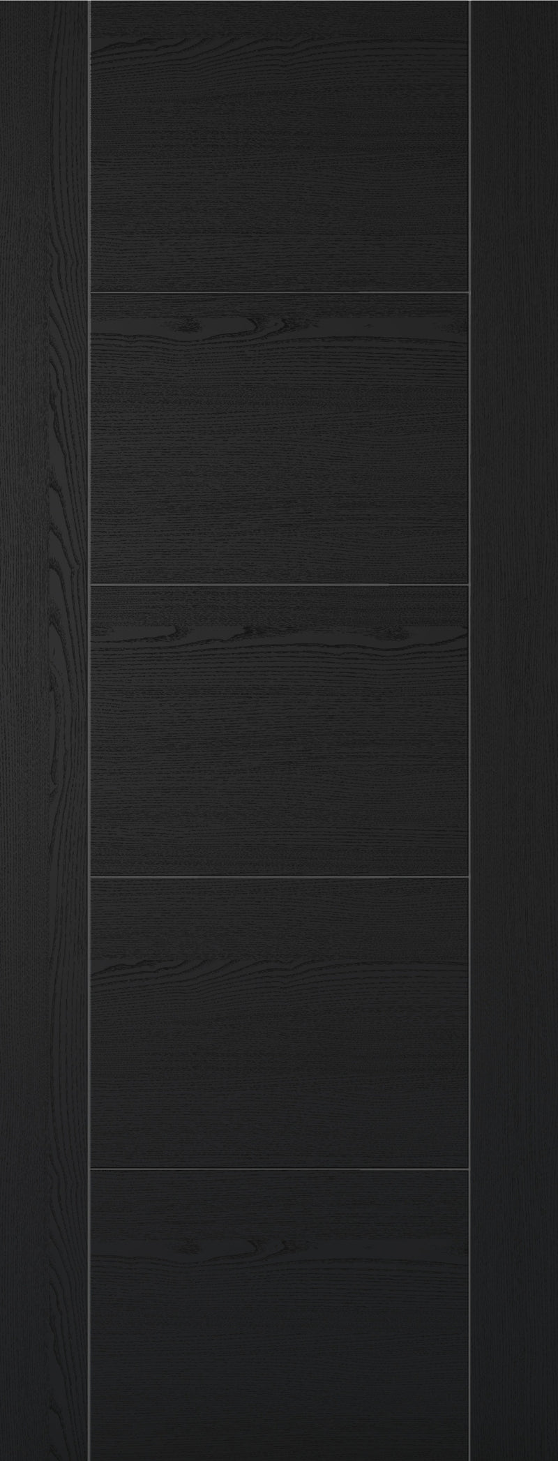 Pre-Assembled Black Ash Laminated Pre-finished Vancouver 5P Door Set