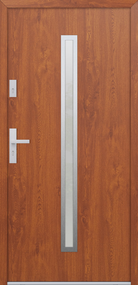 Turenwerke ATU 68 Design 501 Steel Door - Golden Oak