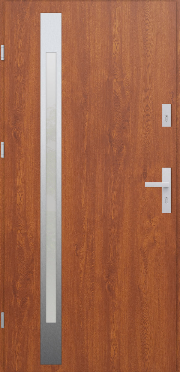 Turenwerke ATU 68 Design 504 Steel Door - Golden Oak