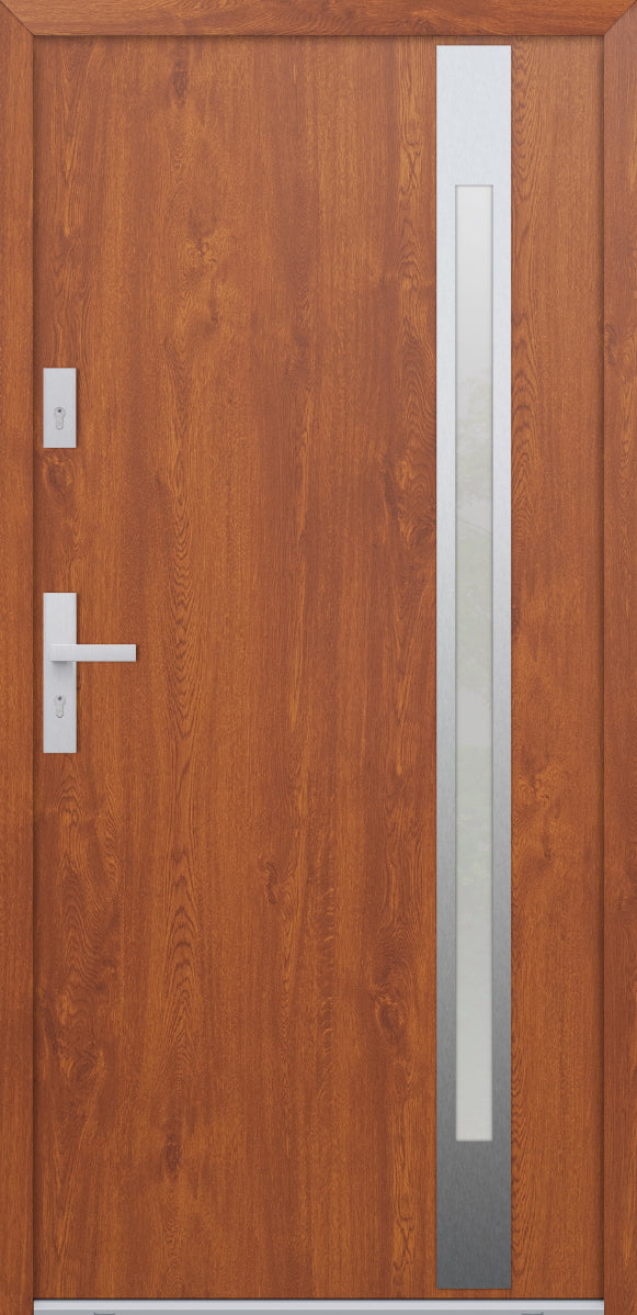 Turenwerke ATU 68 Design 504 Steel Door - Golden Oak