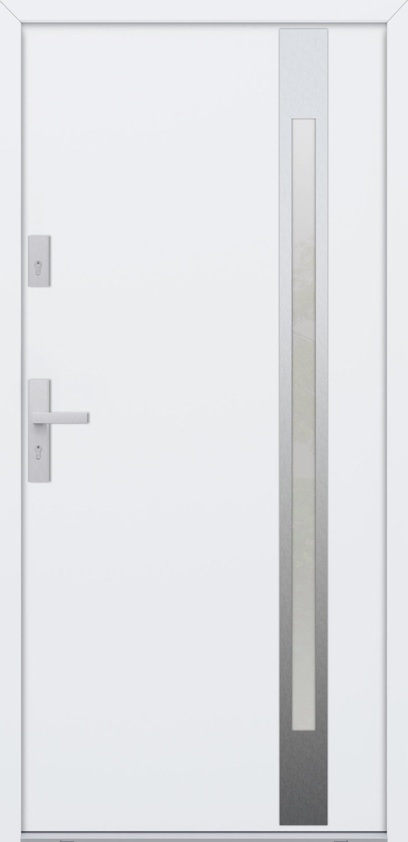 Turenwerke ATU 68 Design 504 Steel Door - White