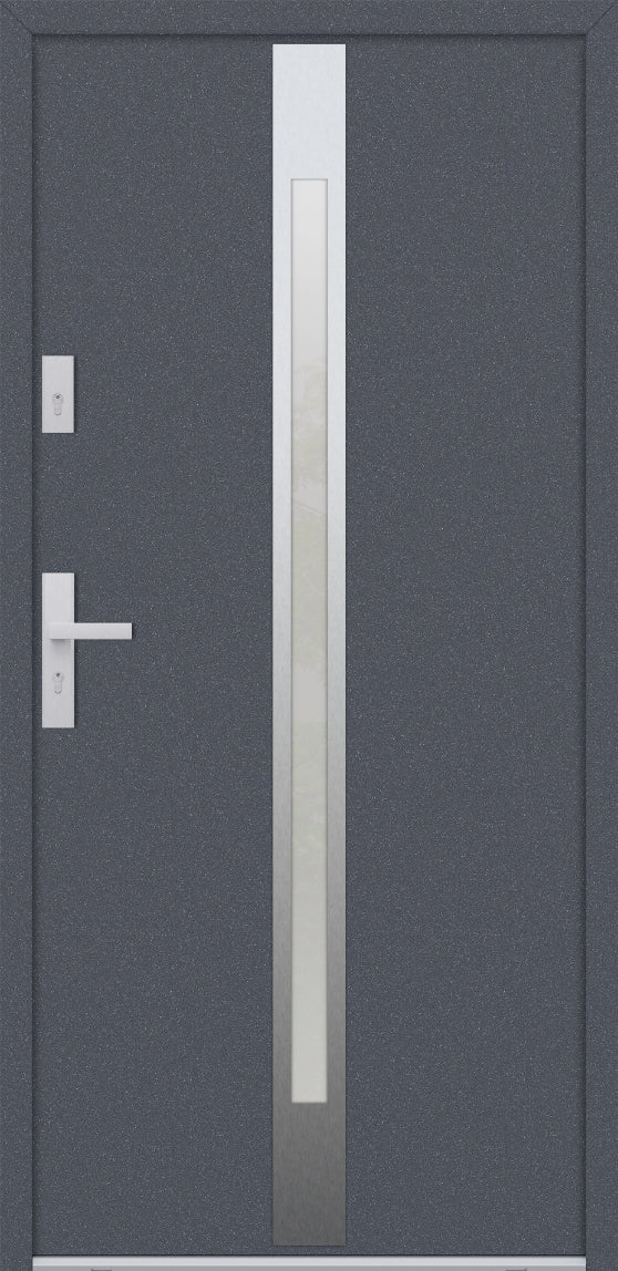 Turenwerke ATU 68 Design 505 Steel Door - Anthracite