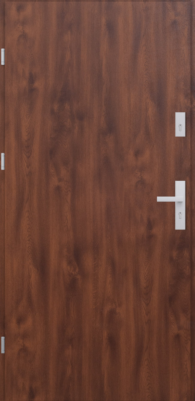 Turenwerke ATU 68 Design 507 Steel Door - Walnut