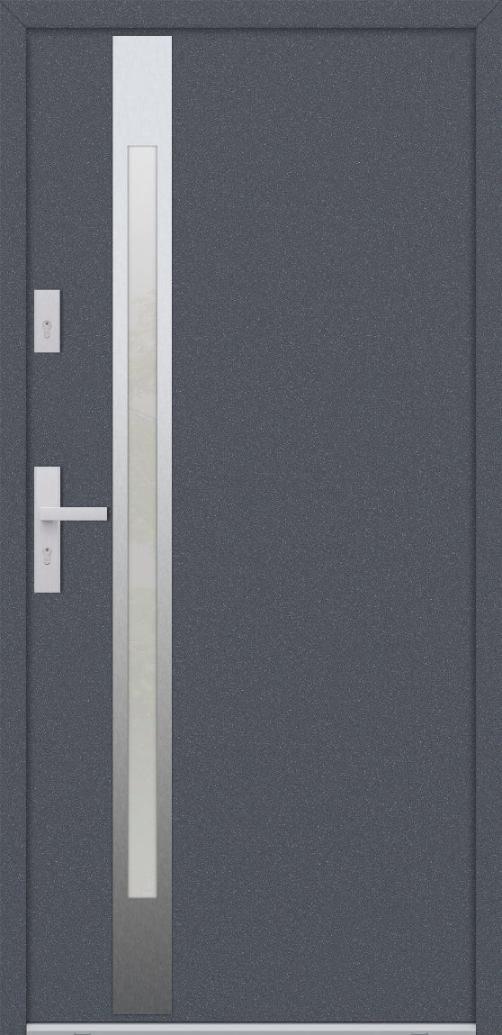 Turenwerke ATU 68 Design 514 Steel Door - Anthracite