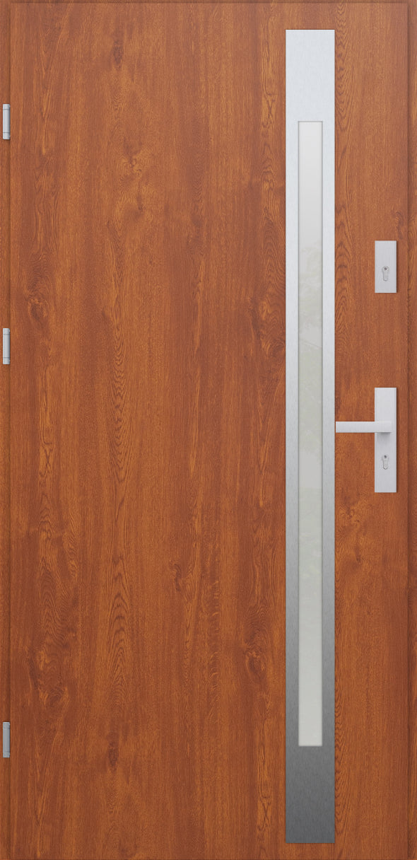 Turenwerke ATU 68 Design 514 Steel Door - Golden Oak