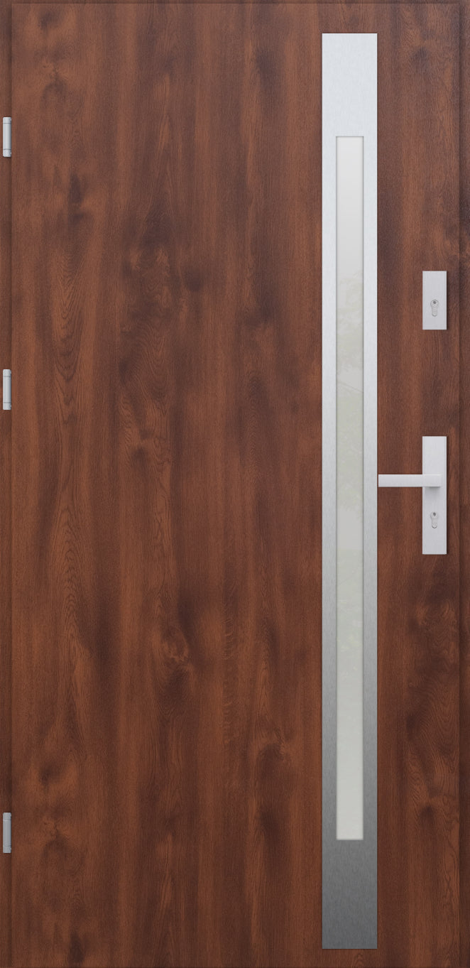 Turenwerke ATU 68 Design 514 Steel Door - Walnut