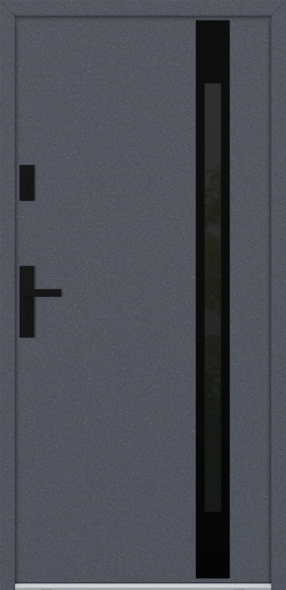 Turenwerke ATU 68 Design 524 Steel Door - Anthracite - Blackline