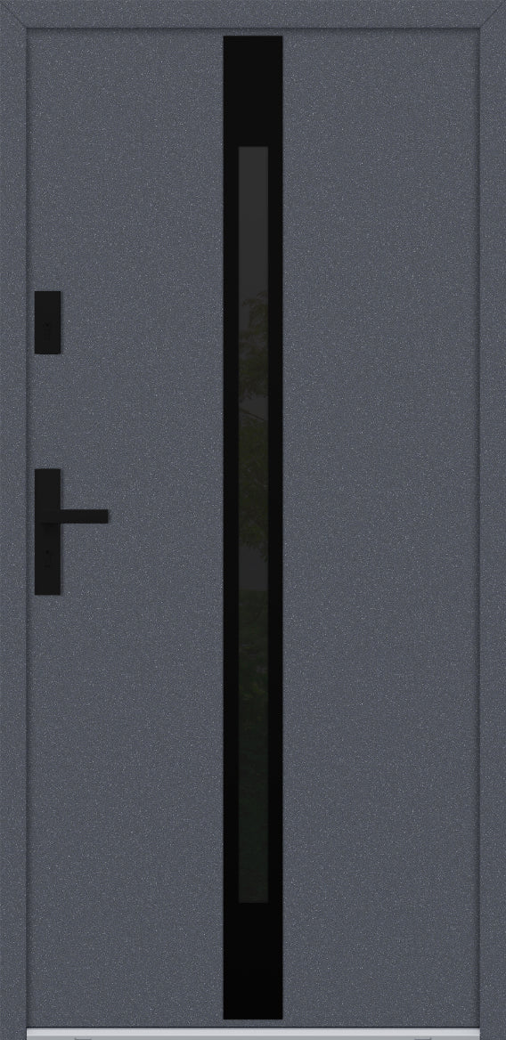 Turenwerke ATU 68 Design 525 Steel Door - Anthracite - Blackline