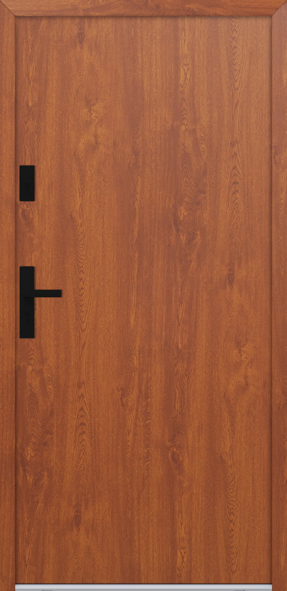 Turenwerke ATU 68 Design 527 Steel Door - Golden Oak