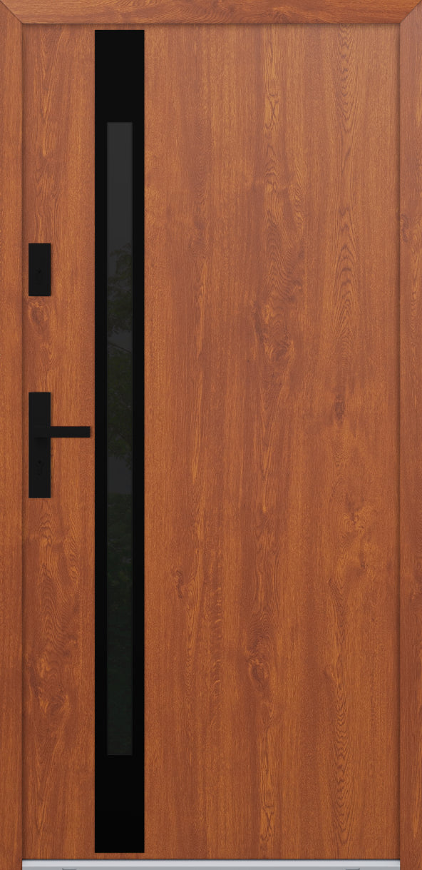 Turenwerke ATU 68 Design 534 Steel Door - Golden Oak - Blackline