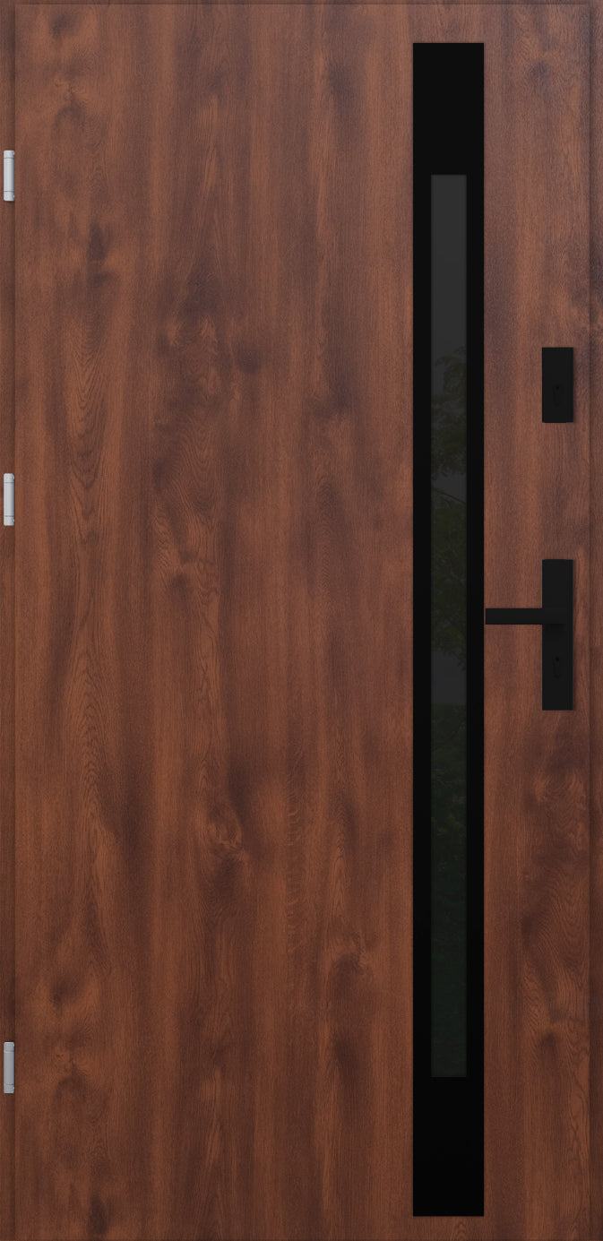 Turenwerke ATU 68 Design 534 Steel Door - Walnut - Blackline