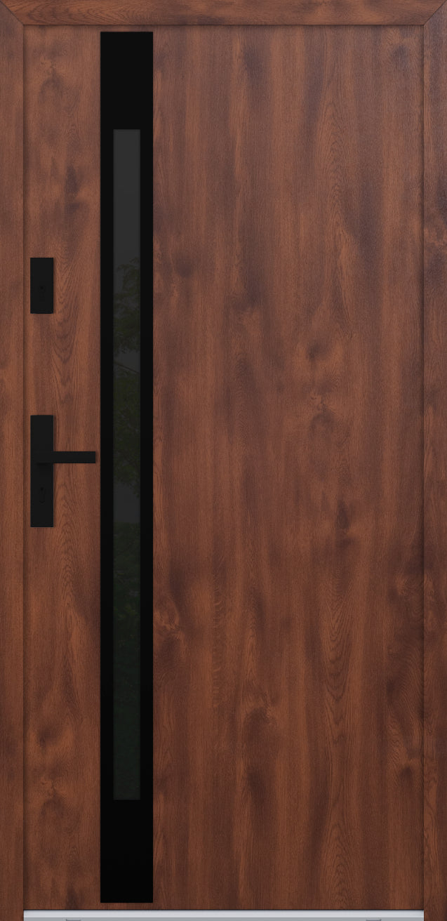 Turenwerke ATU 68 Design 534 Steel Door - Walnut - Blackline