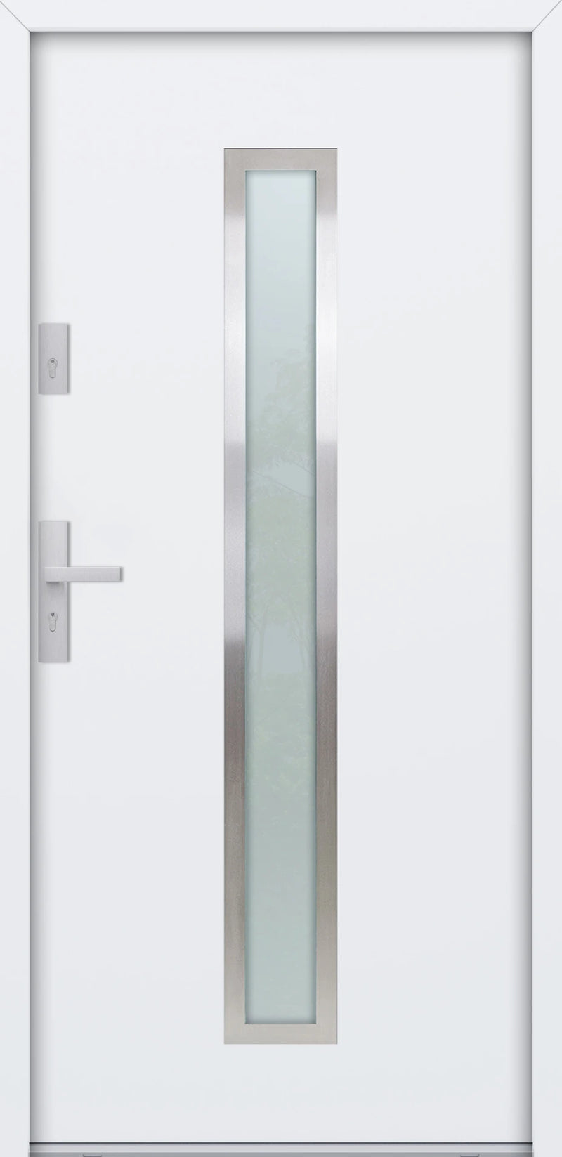 Turenwerke ATU 68 Design 600 Steel Door - White