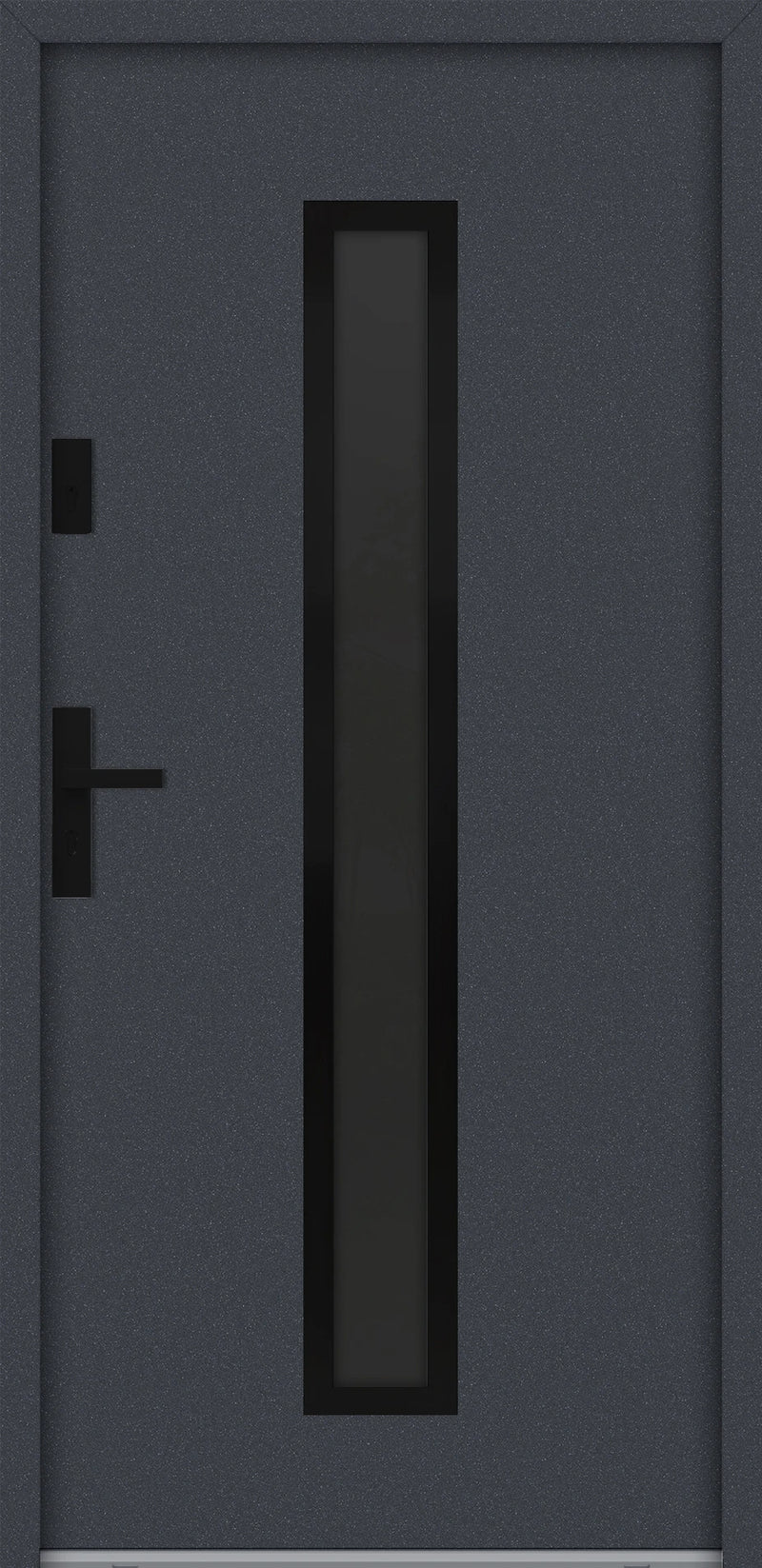 Turenwerke ATU 68 Design 620 Steel Door - Anthracite - Blackline