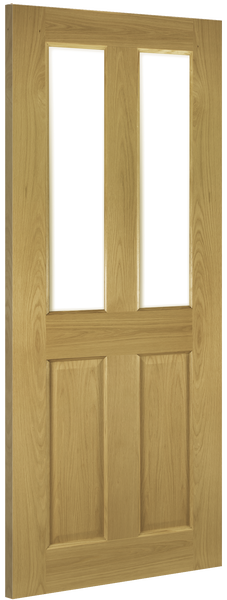 Deanta Oak Bury Glazed FD30 Internal door