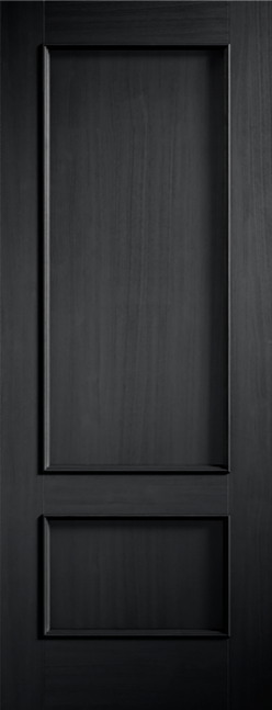 LPD Black Murcia 2 Panel Prefinished FD30 Internal door