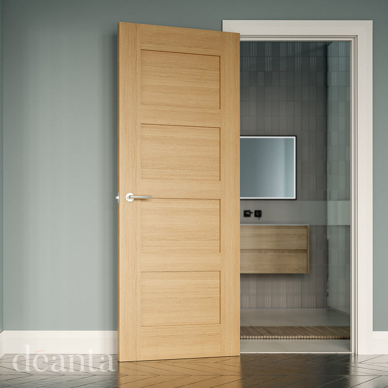 Deanta Oak Coventry Pre-Finished Internal door