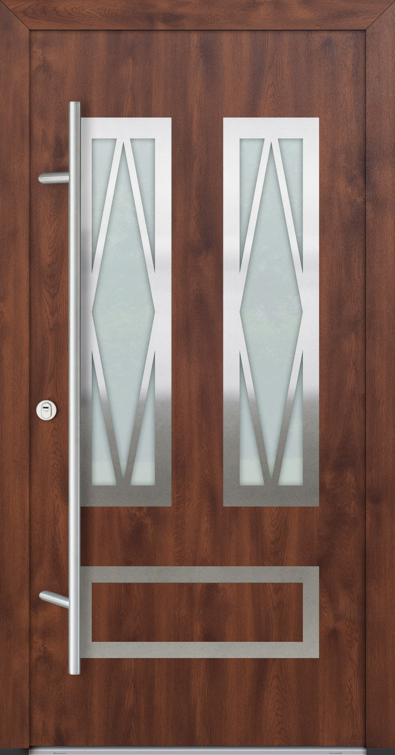 Turenwerke Classic DS82 Design C02 Steel Door - Wood Finish Options