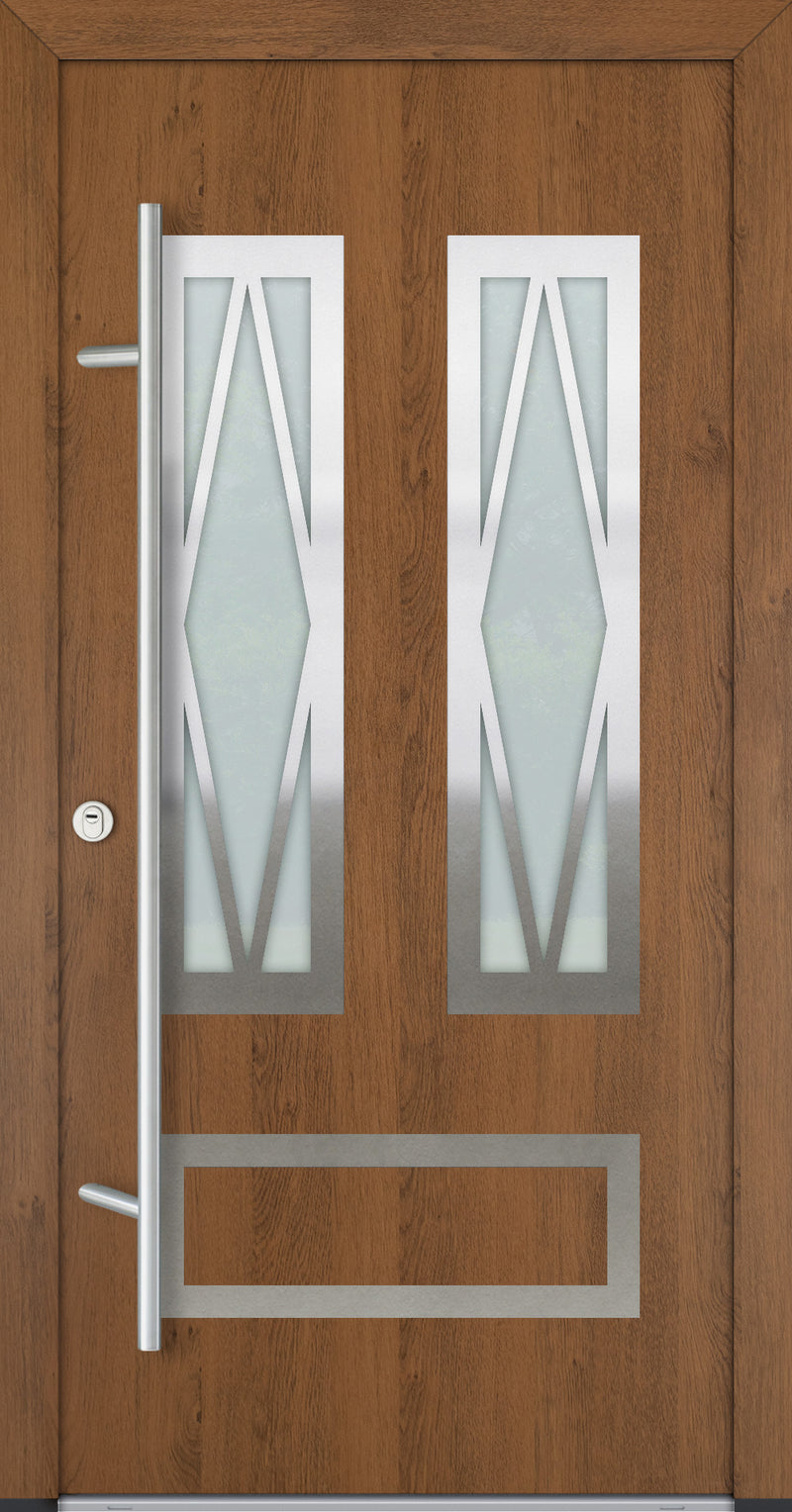 Turenwerke Classic DS68 Design C02 Steel Door - Wood Finish Options