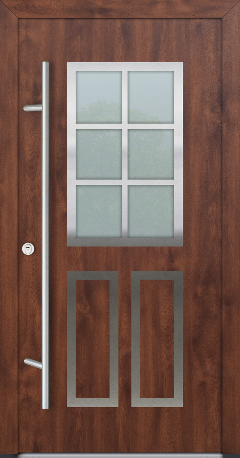 Turenwerke Classic DS68 Design C03 Steel Door - Wood Finish Options