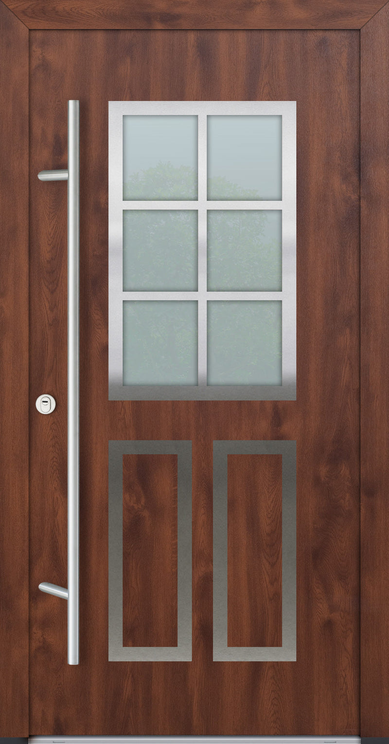 Turenwerke Classic DS82 Design C03 Steel Door - Wood Finish Options