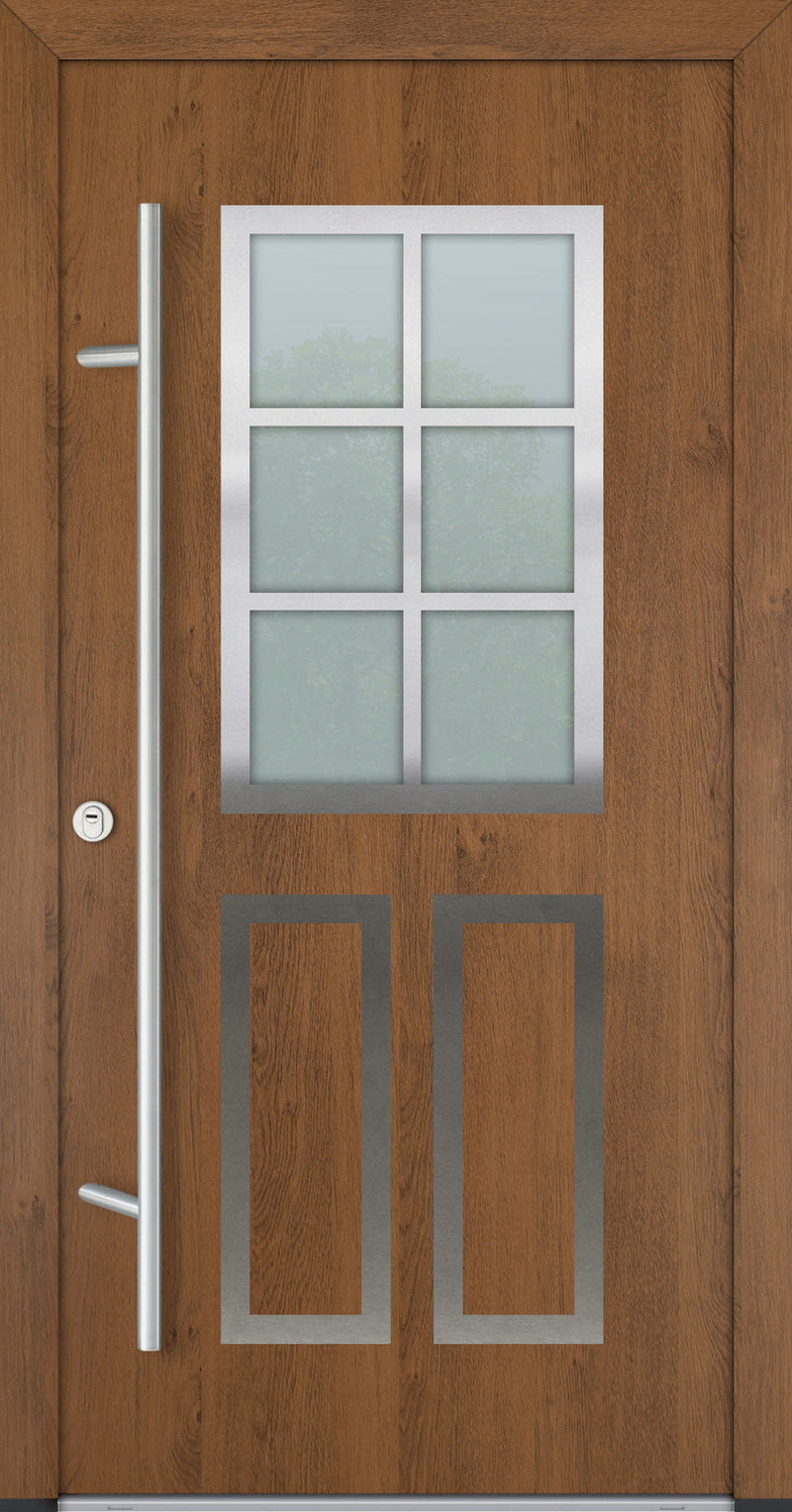 Turenwerke Classic DS82 Design C03 Steel Door - Wood Finish Options