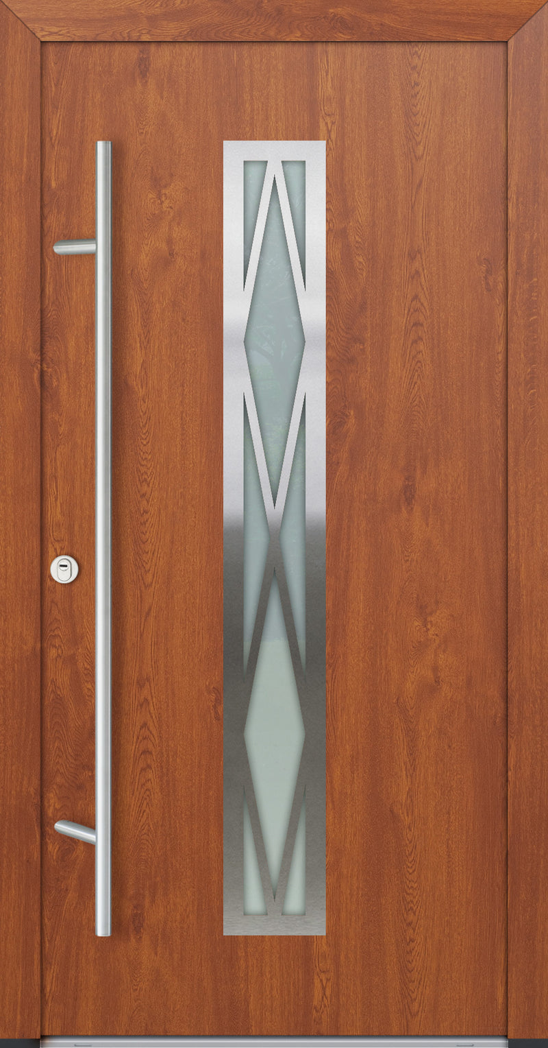 Turenwerke Classic DS68 Design C04 Steel Door - Wood Finish Options