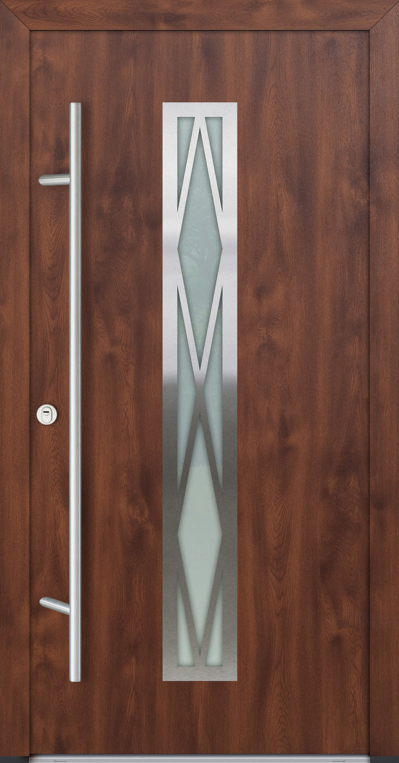 Turenwerke Classic DS82 Design C04 Steel Door - Wood Finish Options