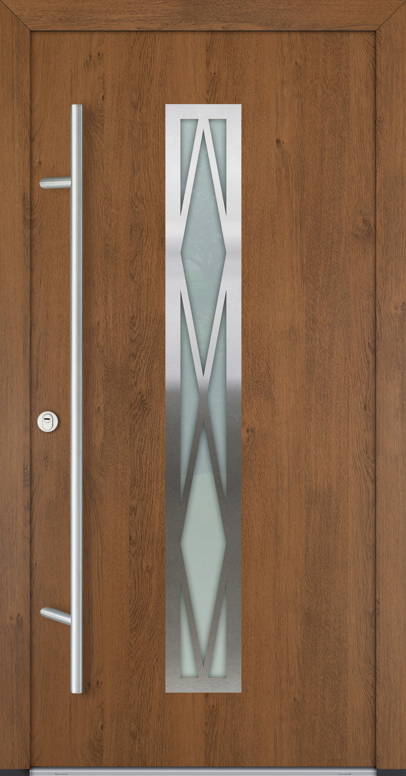 Turenwerke Classic DS68 Design C04 Steel Door - Wood Finish Options