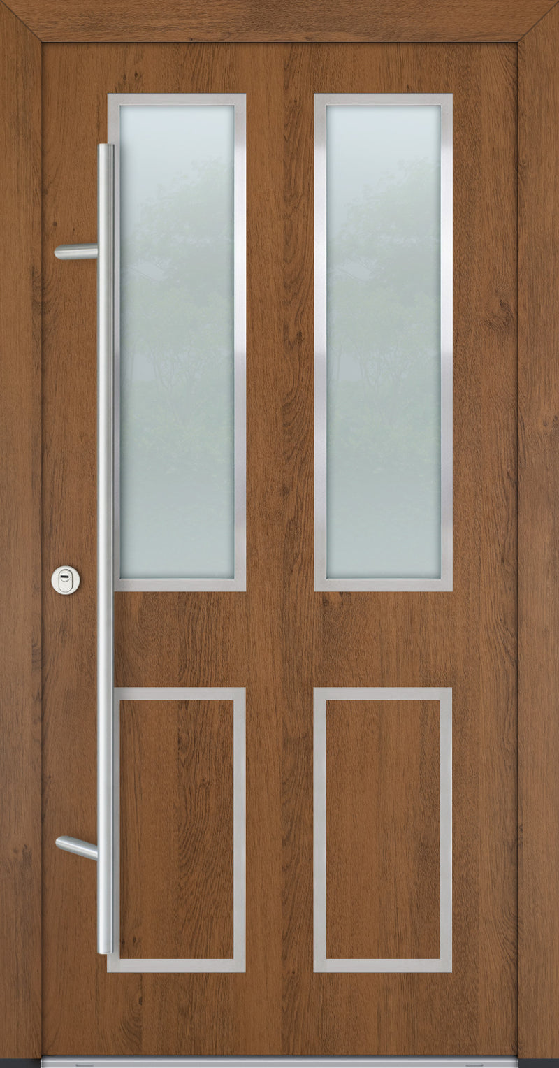 Turenwerke Classic DS68 Design C09 Steel Door - Wood Finish Options