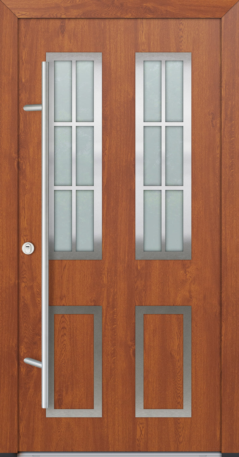 Turenwerke Classic DS68 Design C10 Steel Door - Wood Finish Options