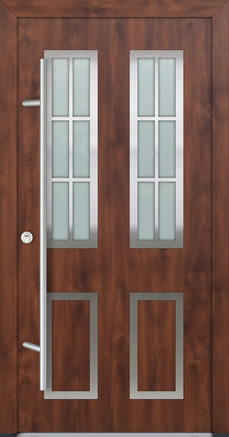 Turenwerke Classic DS68 Design C10 Steel Door - Wood Finish Options