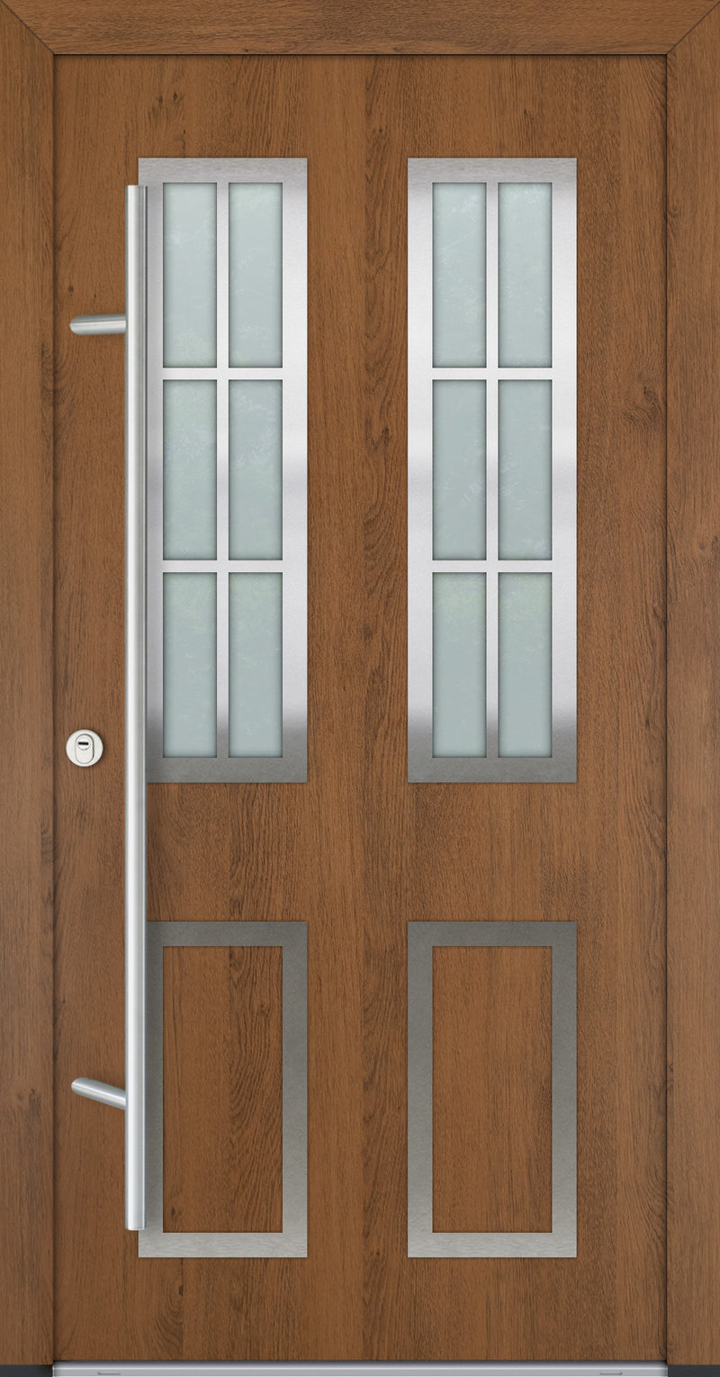 Turenwerke Classic DS68 Design C10 Steel Door - Wood Finish Options