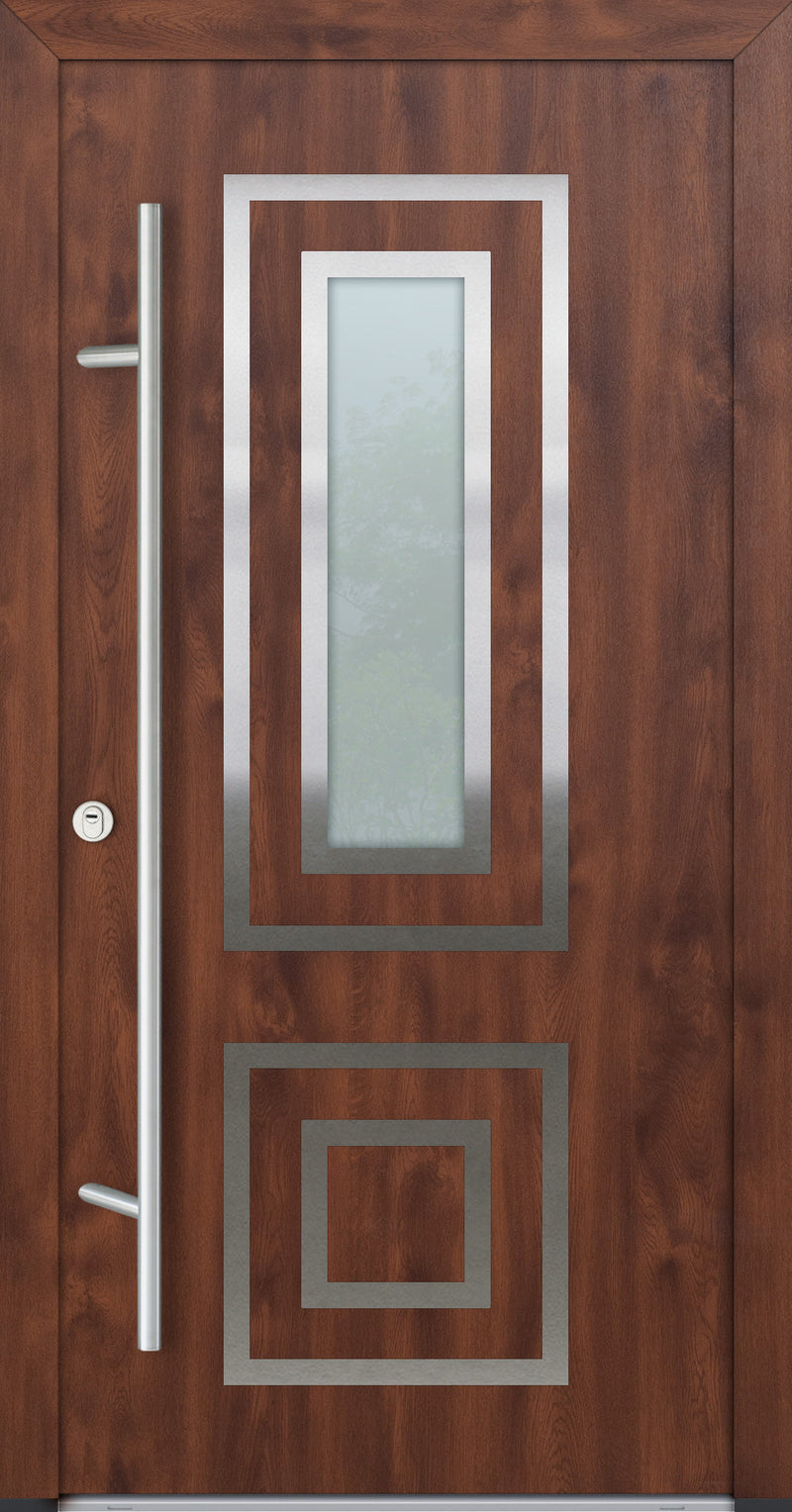 Turenwerke Classic DS82 Design C12 Steel Door - Wood Finish Options