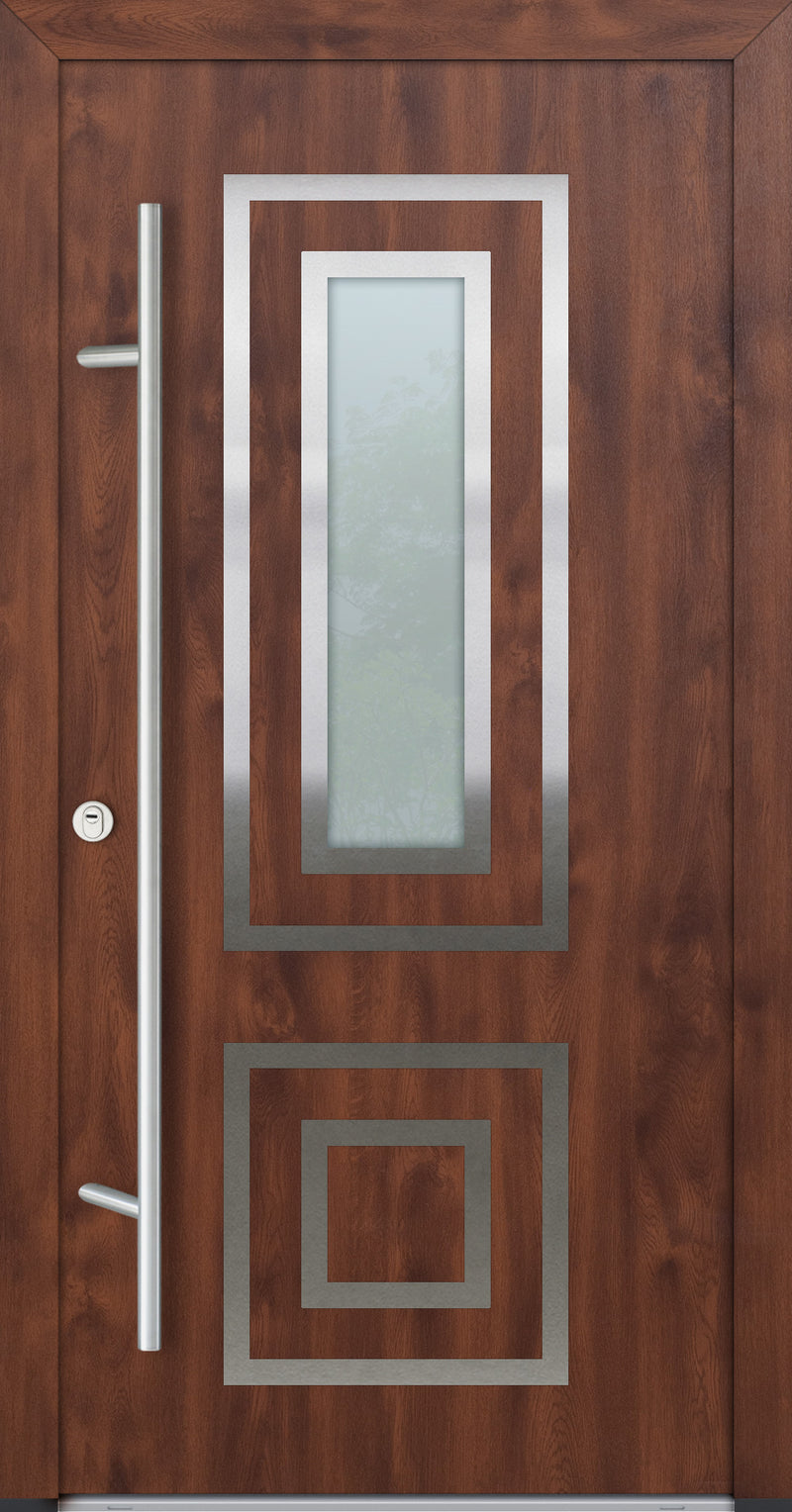 Turenwerke Classic DS68 Design C12 Steel Door - Wood Finish Options