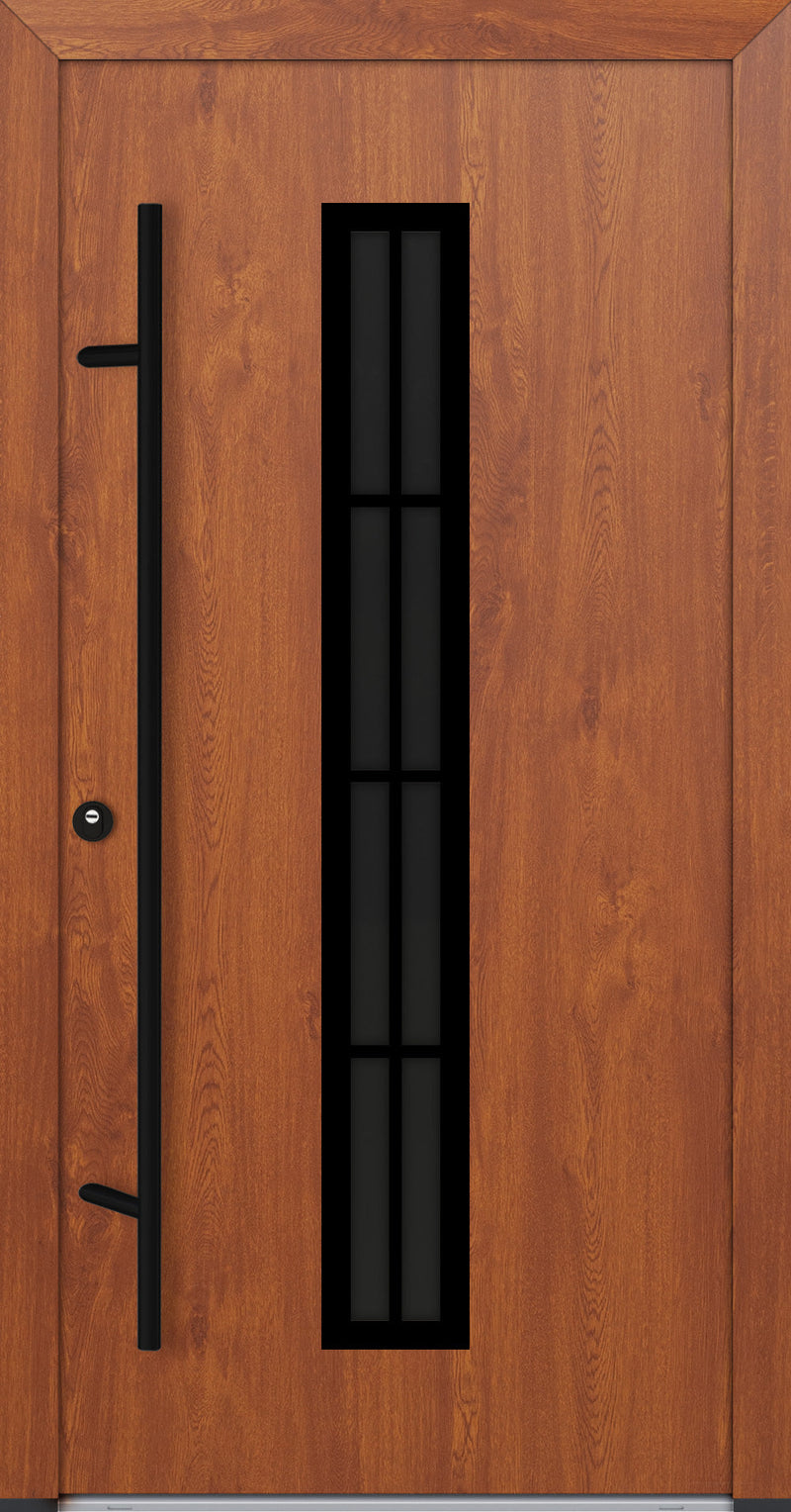 Turenwerke Classic DS82 Design C21 Steel Door - Wood Finish Options - Blackline