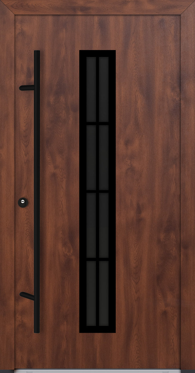 Turenwerke Classic DS68 Design C21 Steel Door - Wood Finish Options - Blackline