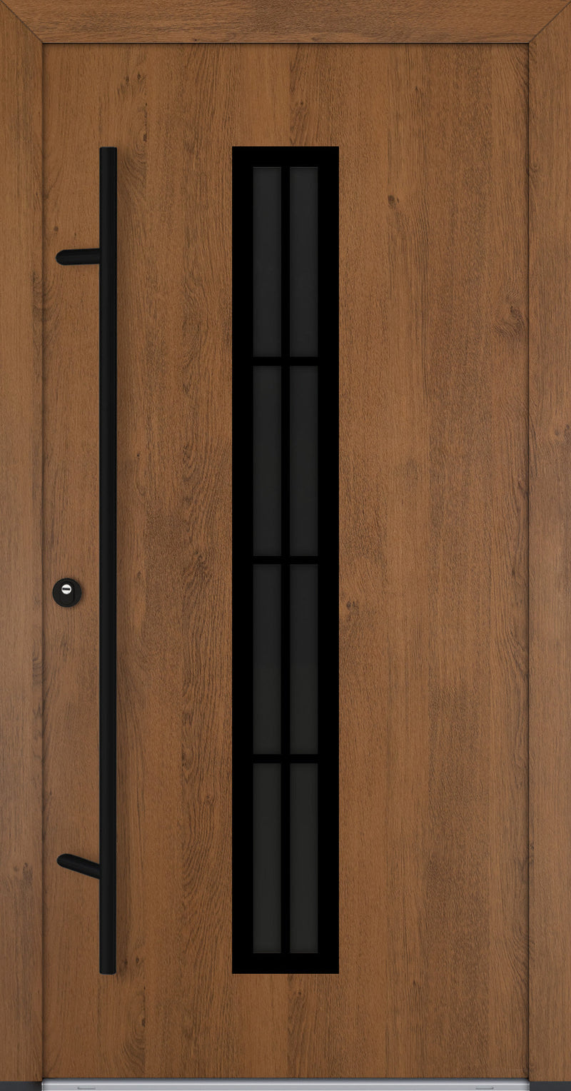 Turenwerke Classic DS82 Design C21 Steel Door - Wood Finish Options - Blackline