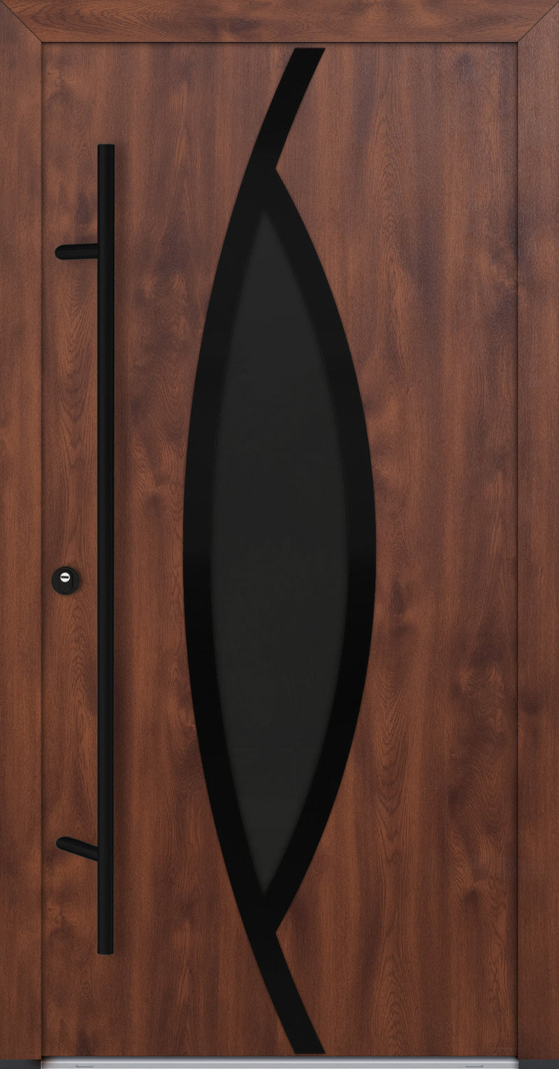 Turenwerke Classic DS82 Design C25 Steel Door - Wood Finish Options - Blackline