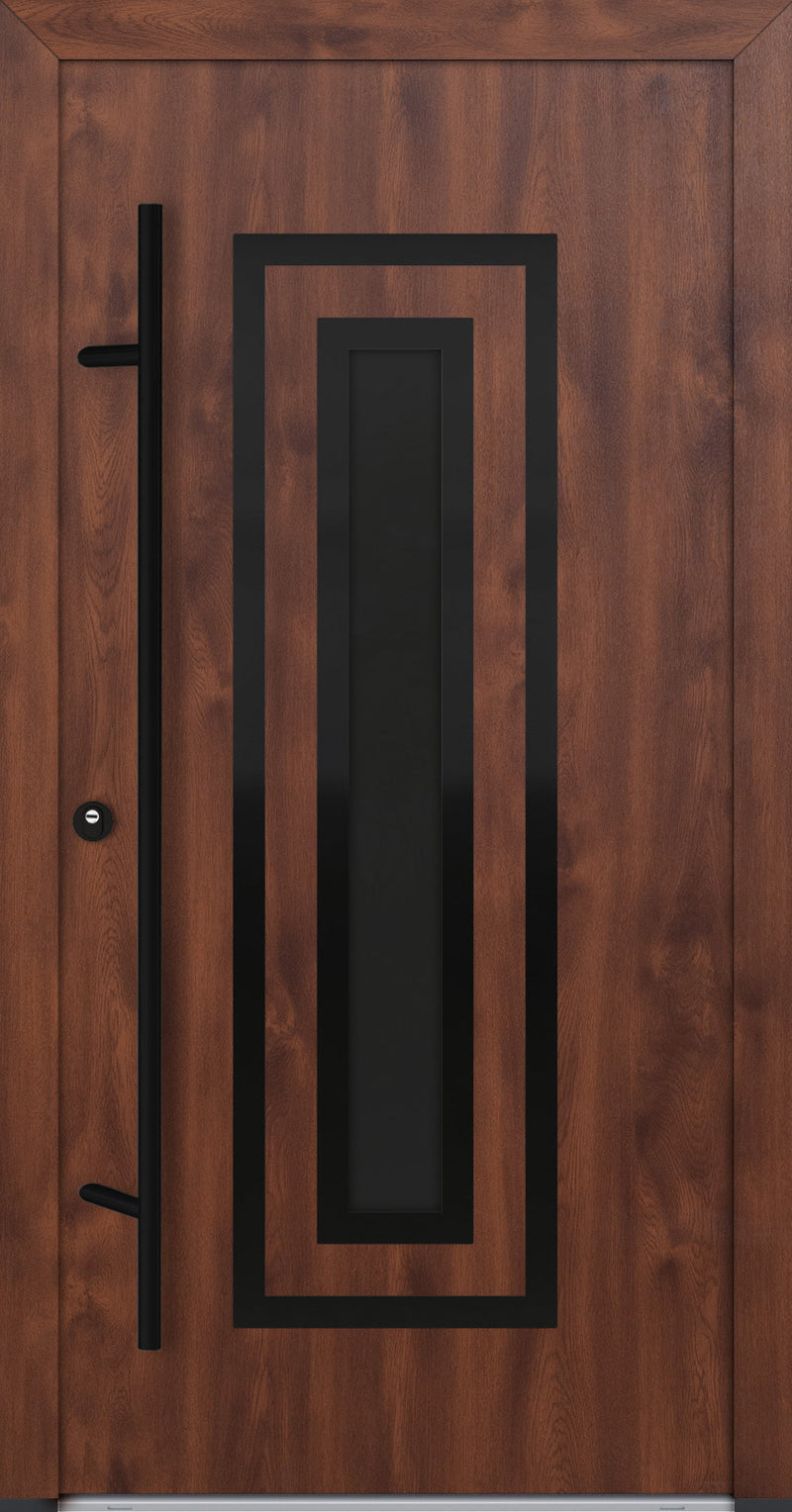 Turenwerke Classic DS82 Design C31 Steel Door - Wood Finish Options - Blackline