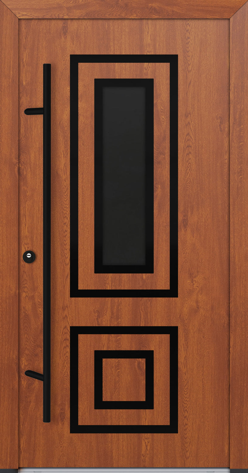 Turenwerke Classic DS82 Design C32 Steel Door - Wood Finish Options - Blackline