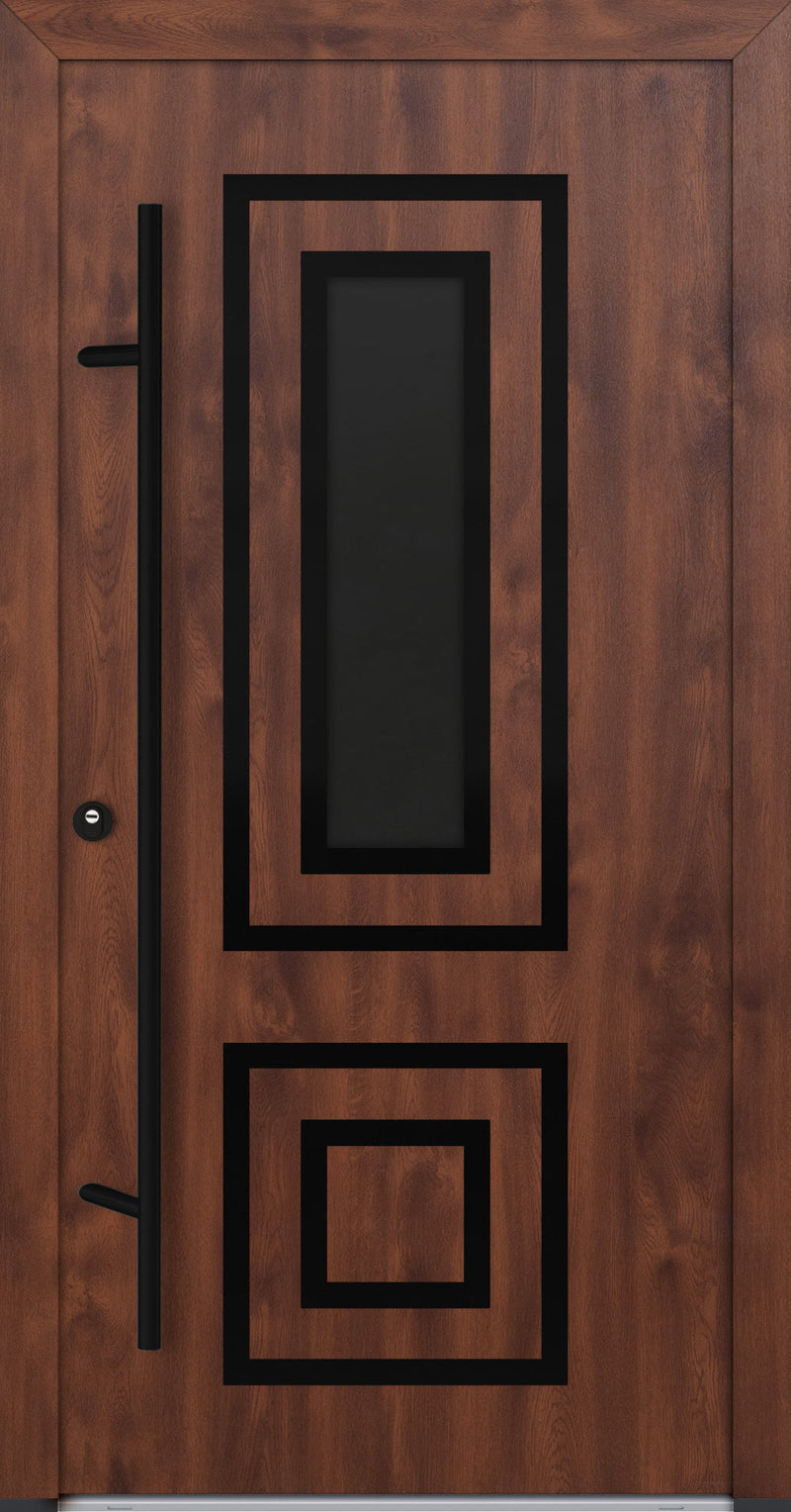 Turenwerke Classic DS82 Design C32 Steel Door - Wood Finish Options - Blackline