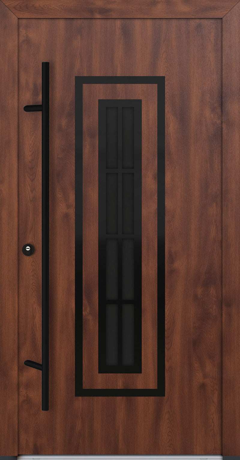 Turenwerke Classic DS82 Design C33 Steel Door - Wood Finish Options - Blackline