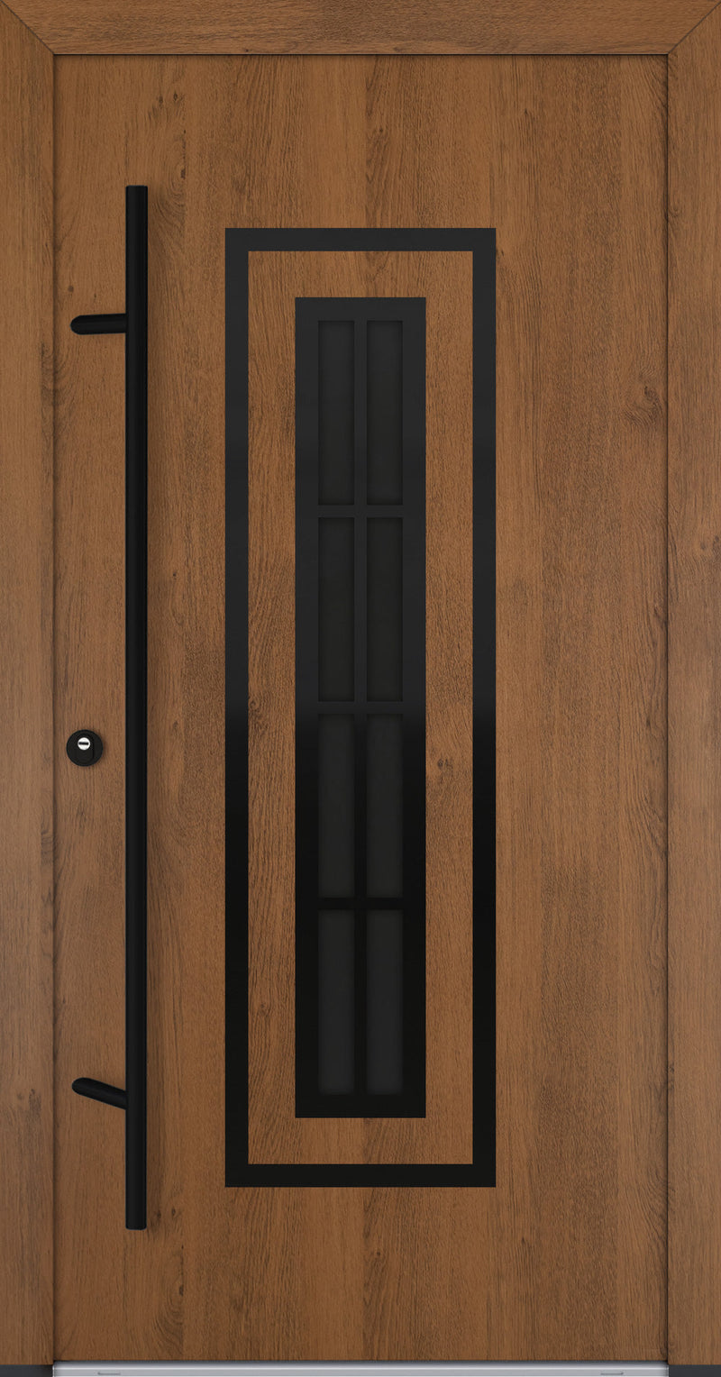 Turenwerke Classic DS82 Design C33 Steel Door - Wood Finish Options - Blackline