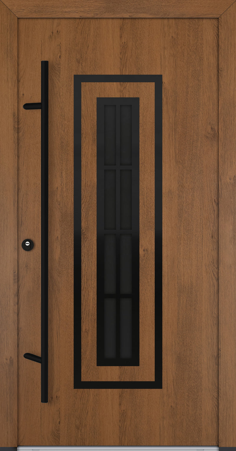 Turenwerke Classic DS68 Design C33 Steel Door - Wood Finish Options - Blackline