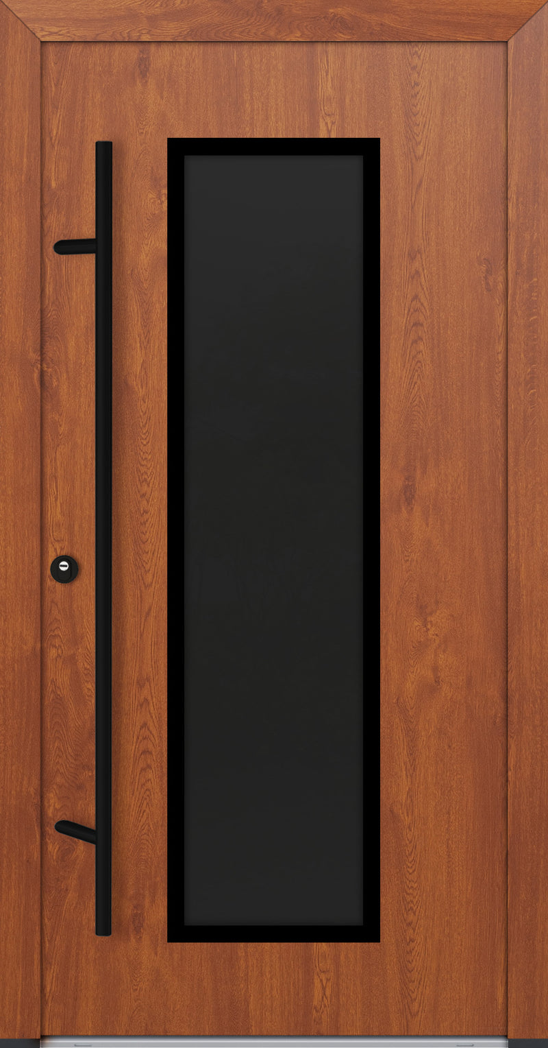 Turenwerke Classic DS68 Design C34 Steel Door - Wood Finish Options - Blackline