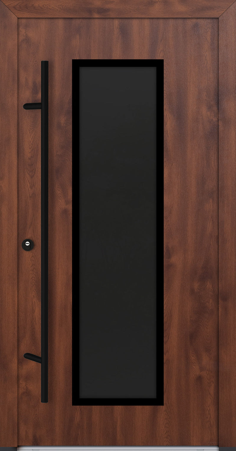 Turenwerke Classic DS82 Design C34 Steel Door - Wood Finish Options - Blackline