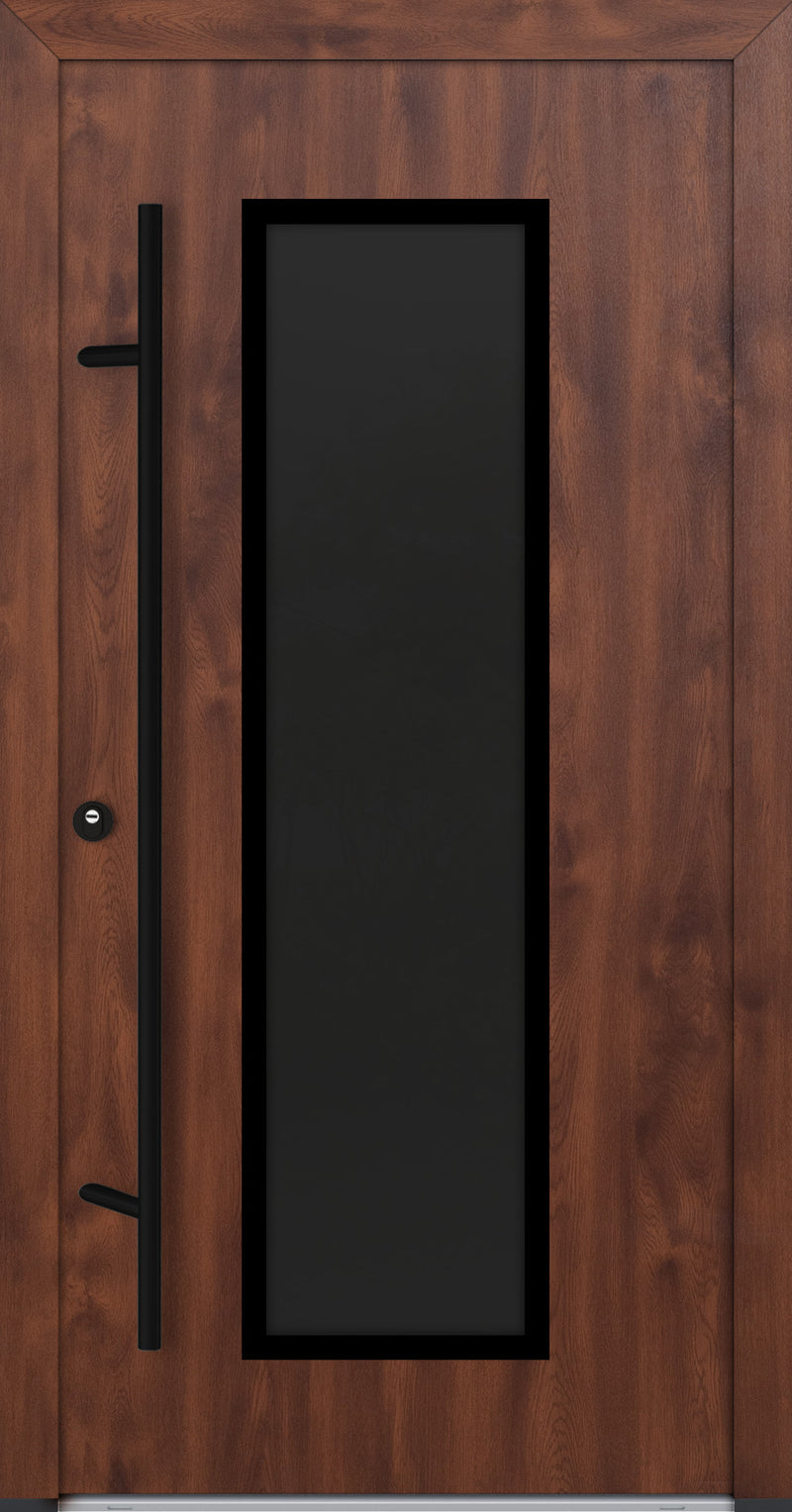 Turenwerke Classic DS68 Design C34 Steel Door - Wood Finish Options - Blackline